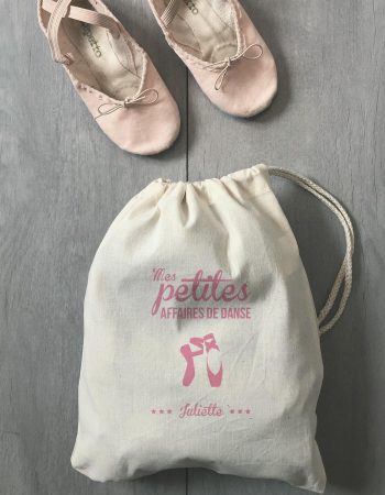 Sac personnalisé danse