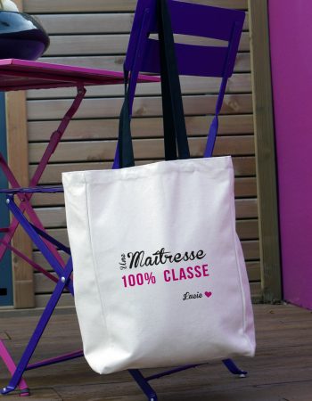 Tote bag personnalise 100% classe